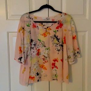 Silk Club Monaco Floral Top